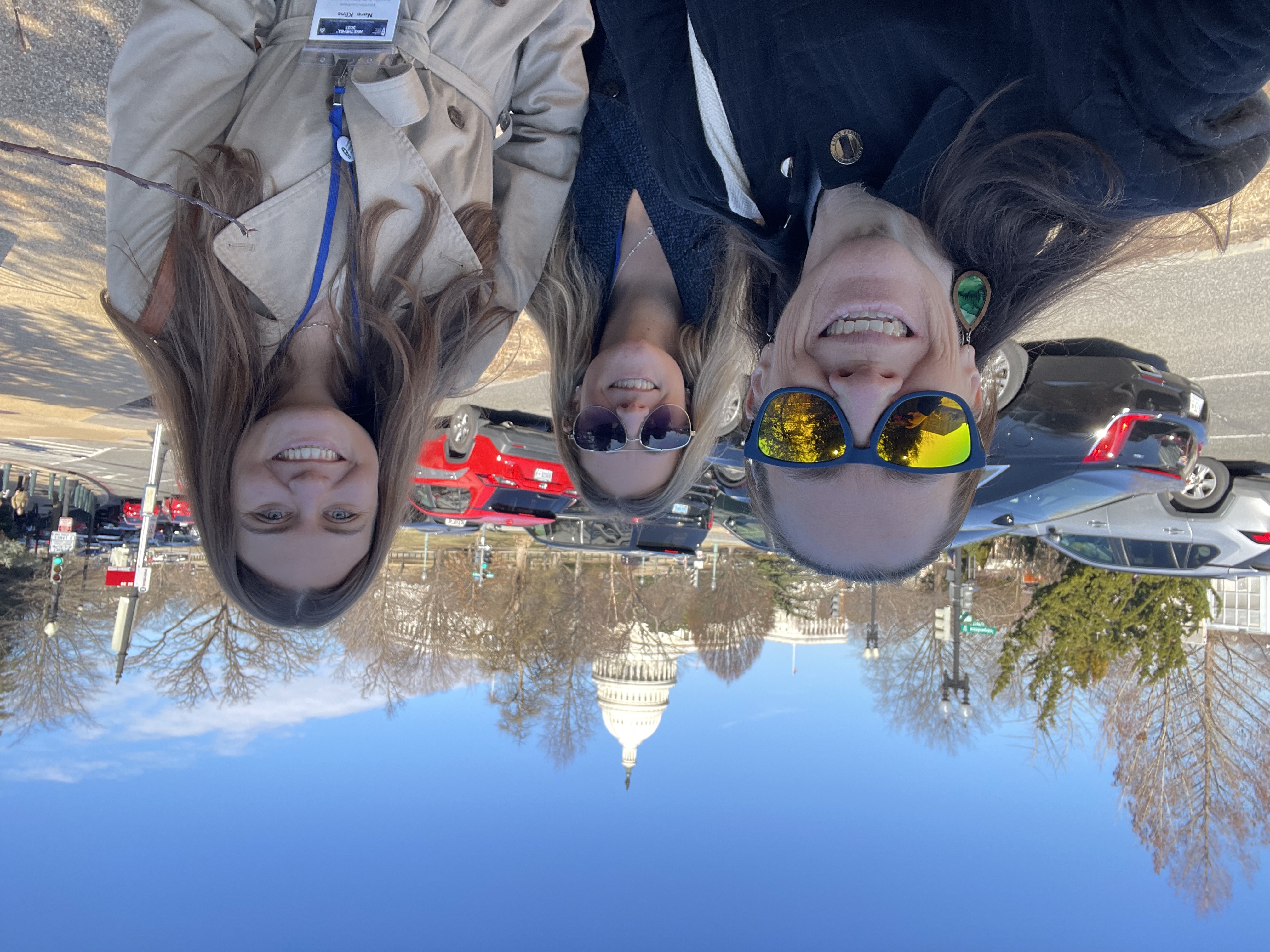 Selfie in front of the Capital