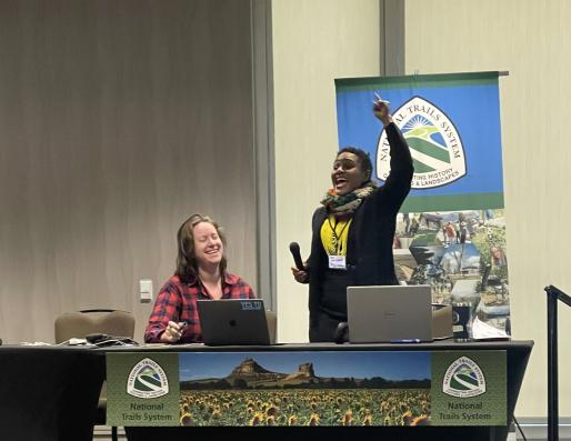 Speakers at the National Trails Workshop