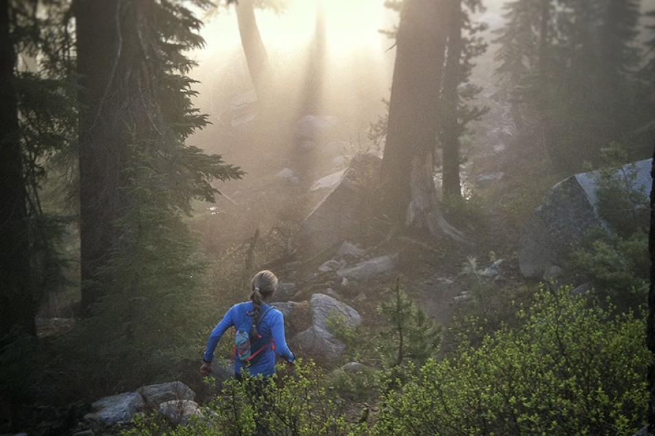 trail running the Pacific Crest Trail