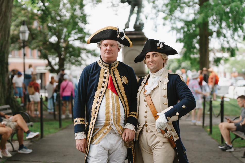 Revolutionary War Reenactors  