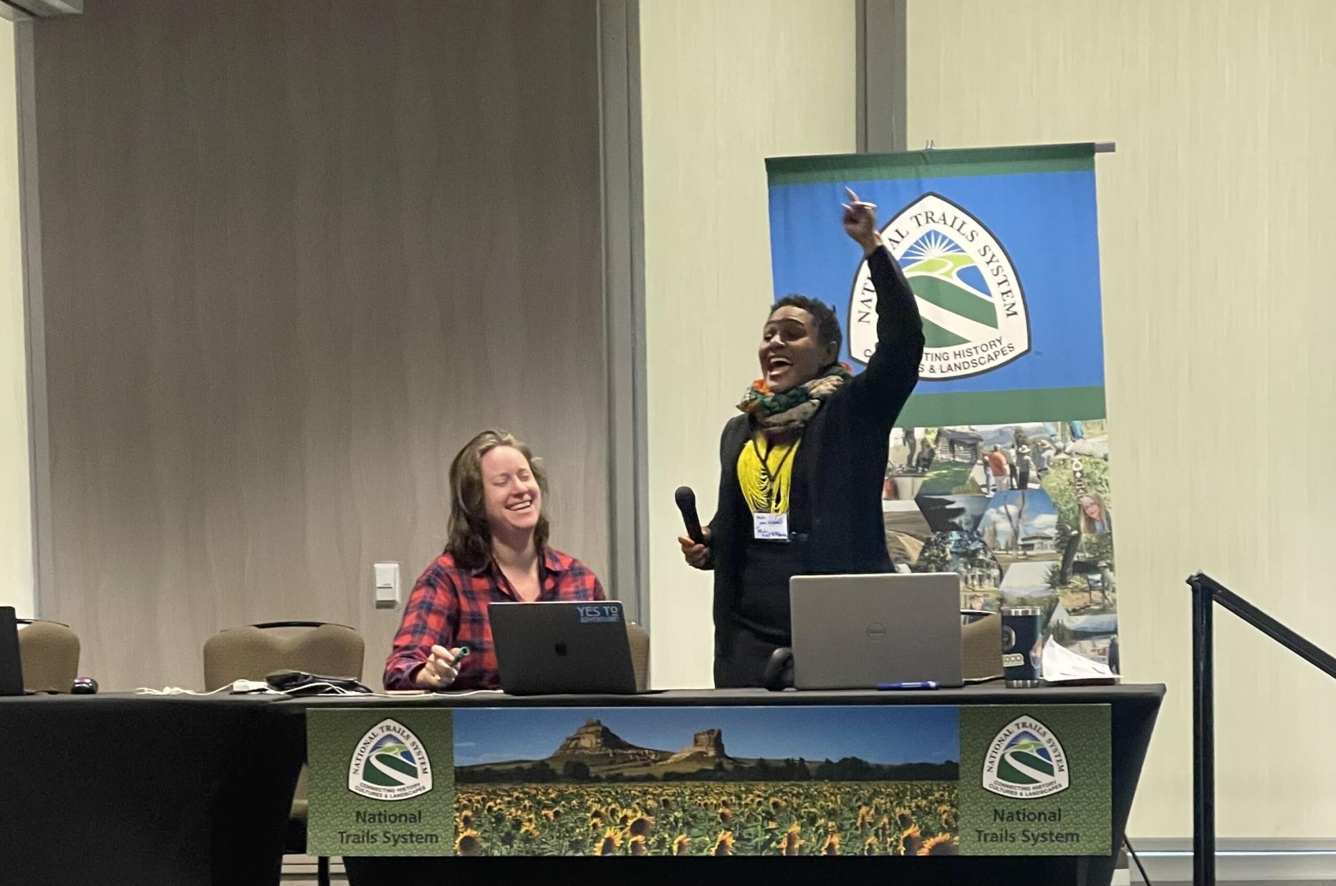 Speakers at the National Trails Workshop
